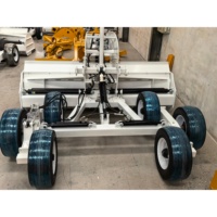 Niveleuse agricole personnalisée Runtu de 3 à 5 m, télescopique, à commande par satellite Beidou, hydraulique, robuste, en acier