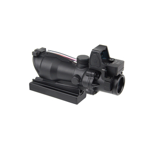 Mira telescópica Luger 4x32 ACOG con aumento 4X, retícula roja/verde, accesorios de caza, mira láser de 11mm/20mm, mira láser <span class=keywords><strong>para</strong></span> caza - Product Image 2