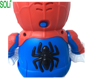 Música de baile Spiderman Marvel eléctrico <span class=keywords><strong>Web</strong></span> celebridad mismo juguetes para niños juguetes de plástico - Product Image 4