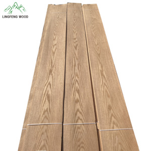 <span class=keywords><strong>Placage</strong></span> de chêne rouge naturel, motif <span class=keywords><strong>clair</strong></span> et délicat, idéal pour la décoration de meubles, d'armoires, de portes en <span class=keywords><strong>bois</strong></span> et de panneaux muraux. - Product Image 1
