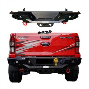 Paraurti Posteriore in Acciaio per Ranger 2012-2021 T6 T7 T8 Barra con Grillo LED Barra Auto per Paraurti Posteriore in Acciaio Ranger <span class=keywords><strong>Raptor</strong></span> - Product Image 1