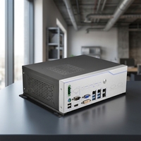 Mini PC industriel Intel de 4e à 9e génération avec processeur I3/i5/i7 en option, 4 ports LAN, compatible Win7/Win8/Win10/Linux, large plage de température, certifié CE RoHS