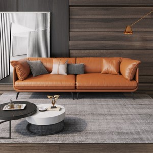 Großhandel Hochwertiges Italienisches Wasserdichtes Echtleder Neuestes Design Sofa-Set für Wohnzimmer Sofas und Sektionale - Product Image 2