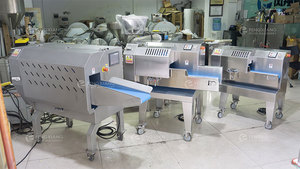 Cortadora de Verduras Automática con Controlador PLC, Tamaño de Corte Ajustable de 1-60 mm, para Berenjenas, Lechuga y Cebolla Verde - Product Image 4