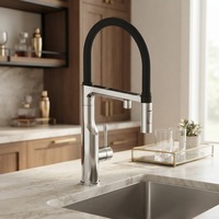 Robinet purificateur d'eau 3-en-1 avec filtre et eau chaude instantanée, double sortie extractible à capteur, pour amélioration de cuisine, OEM Luckboil