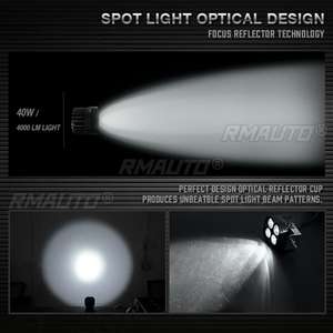 Luces de Circulación Diurna de 3 Pulgadas para Motocicleta, Barra LED, Faros Antiniebla, Focos, Luces DRL, Lámparas para Autos, Niva, Lada 4x4, Todoterreno, ATV - Product Image 2