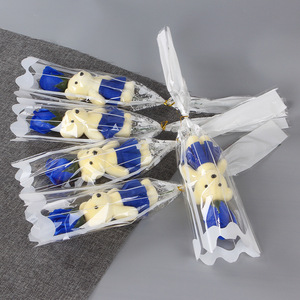 Orsacchiotto di <span class=keywords><strong>Peluche</strong></span> Personalizzato con Bouquet di Rose per Regalo di San Valentino - Product Image 4