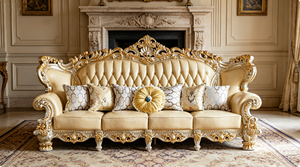 Nuevo Sofá <span class=keywords><strong>Cama</strong></span> en Forma de L Tradicional Europeo Americano de Alta Gama Shunchi 2026, Personalizado, para Tres Personas, de Madera de Caucho y Cuero, en Diversos Tamaños - Product Image 2