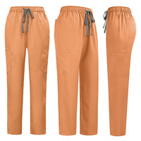 42217 Tenues professionnelles unisexes personnalisées en Spandex pour femme, deux pièces, col en V, blouses médicales offertes