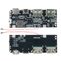 QC4.0 QC3.0 LED double USB 5V 4.5A 22.5W Micro/Type-C batterie externe Mobile 18650 Module de charge température/Circuit Protection ICs