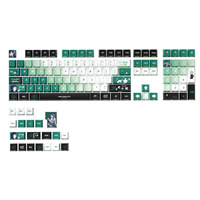 Ensemble de touches de clavier Subaru Cherry Profile PC+PBT avec impression par sublimation sur 5 faces pour claviers de jeu de type MX, personnalisables