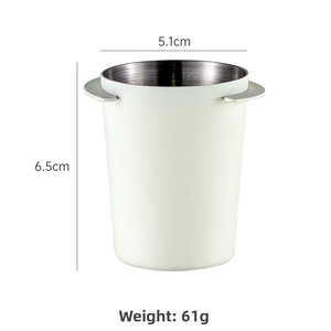 Tazza per Aromi di Caffè in Acciaio Inox 304 con Manico, Mini Raccoglitore di Polvere Portatile per Uso Domestico e Commerciale - Product Image 6