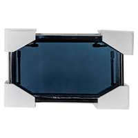 Fenêtre coulissante en alliage d'aluminium pour camping-car, caravane, bateau, yacht, remorque de camping-car, verre acrylique 43R