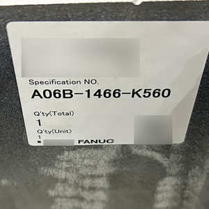 A06B-1466-K560 FANUC AT16 Piezas de Repuesto CNC para Ventilador de Motor - Product Image 2