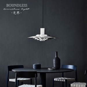 Danish Creative Minimalist Pendant <b>Light</b> TRADIDION Bauhaus UFO Lamp for <b>Dining</b> Room Study Bar Designer <b>Dining</b> Table Middle Sized - Product Image 2
