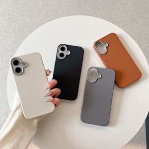 Custodia per telefono in TPU in pelle opaca di lusso per <span class=keywords><strong>iPhone</strong></span> 16 15 14 Plus 16E 13 12 11 Pro X XS Max XR <span class=keywords><strong>7</strong></span> 8 protezione antiurto - Product Image 2