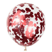 Globos de Látex con Confeti de Lentejuelas en Forma de Estrella, Decoración para Fiestas de Cumpleaños y Bodas, Venta Caliente