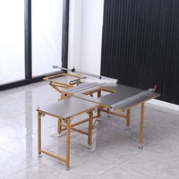 Scie circulaire pliable multifonctionnelle sans poussière Tout-en-un Scie à découper pour le travail du bois avec moteur de 2,6 kW Haute efficacité