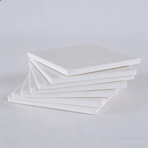 Round Square Ceramic Sublimation <b>Coasters</b> Custom <b>Marble</b> <b>Coasters</b> Heat Insulated Drink Mats for Home Kitchen - Product Image 2