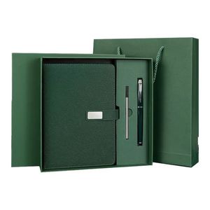 Set de Regalo Personalizado de Agenda/Diario A5 con Bolígrafo para el Día del Padre, Regalos Promocionales de Oficina con Logotipo - Product Image 1
