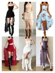 Großhandel Marke Bulk Apparel Big Discount Damen kleid Liquidation Stock Clearance Sale Damen kleider Verschiedene Bulk-Kleidung - Product Image 6