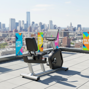 Bicicleta de Ejercicio Reclinada Magnética para el Hogar, Bicicleta de Rehabilitación para Personas Mayores, Máquina de Ciclismo Silenciosa para Interiores, Personalizable - Product Image 4