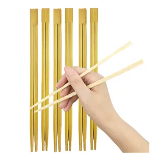 Groothandel Goedkope Japanse Chinese Twin Wegwerp Custom Logo Bamboe Eetstokjes