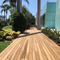 Paillasson en bois de teck grossesse, pont en bois dur, iroko