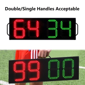 Led điện tử kỹ thuật số cầu thủ bóng đá thay đổi bảng điểm cho quy tắc Úc bóng đá trọng tài thay thế Hội Đồng Quản Trị - Product Image 3