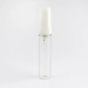 Großhandel Mini White Aktuator Parfüm Sprüh glasflaschen 5ml Glaste ster