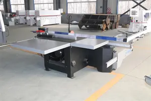 Hoge Configuratie Europese Stijl Zetel Elektrische Lifting 3200 Mm Houtbewerking Tafel Zaag Schuiven