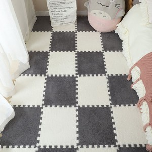 <span class=keywords><strong>Alfombra</strong></span> de rompecabezas personalizada de fábrica al por mayor para dormitorio, alfombrilla de suelo entrelazada gruesa para niños, rompecabezas de baldosas de cerámica, <span class=keywords><strong>alfombra</strong></span> peluda - Product Image 6