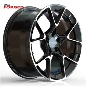 Siêu bạc Gia công mặt bánh xe hợp kim TUV 19 inch 5x120 Nhôm Xe khách bánh xe giả mạo cho Ford Mustang