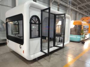 Remorque de cuisine personnalisable, Food Truck, Conteneur de restauration, Stand alimentaire avec intérieur en acier inoxydable pour Pizza et Burger - Product Image 6