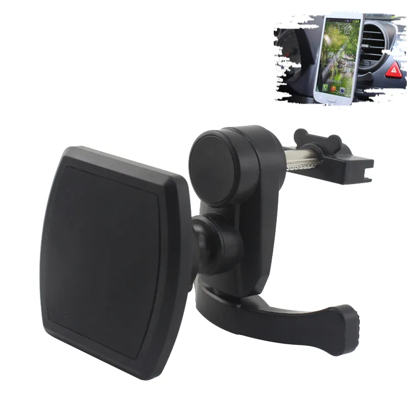 Car Magnetic Phone Holder for Air Vent, 360 Rotation Hands Free Phone Mount with Strong Magnet Air Vent Magnetic Mount Holder