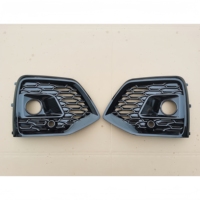 Grille de phare antibrouillard avant pour AUDI Q5 SQ5 SUV/Sportback 2021-2024, cache de phare antibrouillard nid d'abeille, accessoires style RSQ5