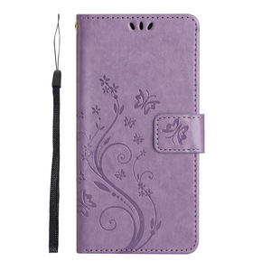 เคสโทรศัพท์สำหรับ S26/S25/Edge/S24 Ultra รุ่น A17/A57 ลายผีเสื้อแบบนูน วัสดุ PU พร้อมช่องใส่บัตร ป้องกันด้านหลัง - Product Image 2