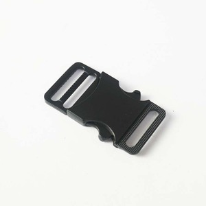 Hebilla de liberación lateral de 20 mm de aleación de zinc negra duradera para accesorios de bolsos - Product Image 3