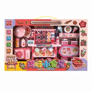 Set di giocattoli da <span class=keywords><strong>cucina</strong></span> e cibo in plastica sicuri per bambini ragazzi e ragazze fingono di giocare a cucinare simulazione istituzione opzione regalo di iscrizione - Product Image 5