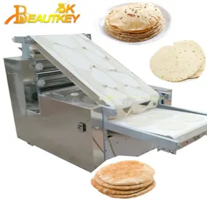 Máquina comercial de fazer pão shawarma, pão de pita russa, máquina de lavar taco, chapati