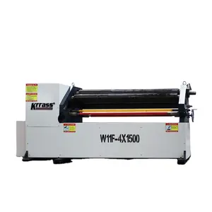 KRRASS W11-6X3200 Automatic 3 roller hydraulic rolling machine sheet bending rolls