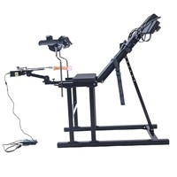Chaise de bondage réglable avec menottes, support de position BDSM, équipement de jeu de rôle et de cosplay pour couples
