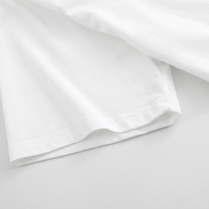 Hecho en EE. UU. OEM/ODM Personalizado de gran tamaño Tallas grandes 100% Camiseta de algodón Hombres Mujeres Peso pesado Estilo casual Diseño en blanco Impresión de logotipo - Product Image 3