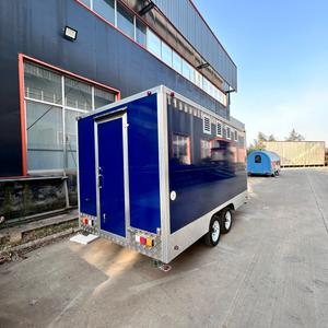 Customized Square Box Mobile <strong>Food</strong> Trailer High Quality Hot Selling <strong>Fast</strong> <strong>Food</strong> <strong>Cart</strong> Full Kitchen - Product Image 3