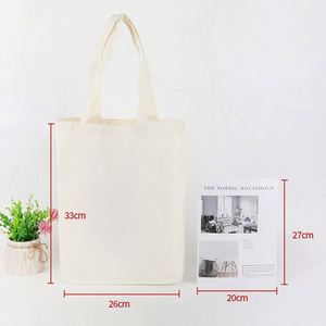 Customized Pattern Printing Wholesale Products, Customized Low-cost Reusable Shopping Bags, Blank Cotton Canvas Tote Bags <b>Gift</b> - Product Image 2