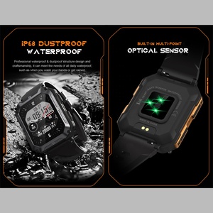 El Nuevo <span class=keywords><strong>Reloj</strong></span> Inteligente Profesional C20pro Cuenta con Monitoreo de Frecuencia Cardíaca de Alta Precisión, Resistencia al Agua <span class=keywords><strong>IP68</strong></span> y 123 Modos Deportivos - Product Image 2