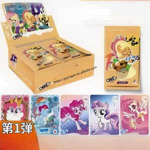 Yying 48 Cajas de KAYU My Little Pony Forever Friends Card Fun Pack - Volumen 1-7 Todos los Volúmenes My Little <span class=keywords><strong>Kyu</strong></span> Cards - Product Image 2