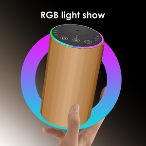 2025 Intelligenter Kabelloser Zerstäubungs-Diffusor Farbiges LED-Licht Metall-Tisch-Aroma-Luftbefeuchter Tragbar <span class=keywords><strong>5</strong></span>-20ml Wasserlos Ätherisch - Product Image 4