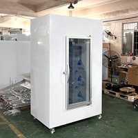 Vitrine Réfrigérée Monotempérature Grande Capacité Mr Frio IDEAL-300, Porte Vitrée Simple, Refroidissement par Air, Contrôle Numérique 80