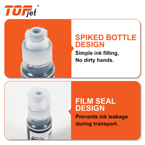 Tinta de Recarga para Impresora de Inyección de Tinta a Base de Agua Compatible con Topjet GI 51 GI-51 GI51 para Impresoras Canon <span class=keywords><strong>PIXMA</strong></span> <span class=keywords><strong>G1520</strong></span> G2520 G2560 - Product Image 4